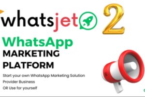 WhatsJet SaaS – Uma plataforma de marketing WhatsApp com envio em massa, campanhas e bots de bate-papo