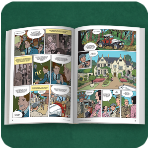 tela 1 O misterioso caso de Styles - Graphic Novel