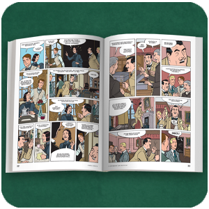 tela 2 O misterioso caso de Styles - Graphic Novel