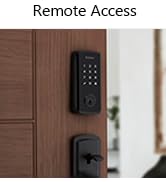 fechadura eletrônica tela sensível ao toque fechadura deacbolt halo select matter wifi connect remote access matter
