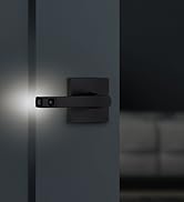 maçaneta de porta LED kwikset halifax alavanca de brilho de privacidade