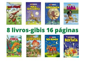 Kit Gibi | Lendas do Folclore | 8 Livros | Ciranda Cultural