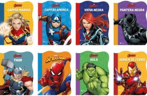 Livro De Leitura Marvel 16P Recortados Pacote Com 08 - 92110