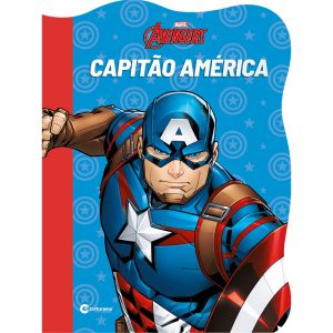 Livro Recortado Marvel - Capitão América