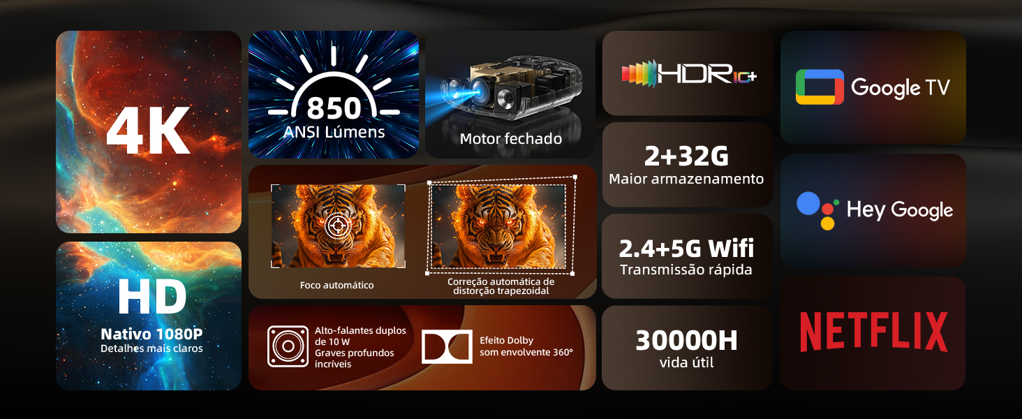 projetor 4K