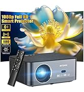Bettdow Projetor 4k 8k 13000 Lumens Hd 1080p Compatível Completo De Android 12, Smart Projetores ...