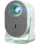 [Foco elétrico]Bettdow Mini Projetor Portatil 360° Tv Android/ios 4k 1080p 9000 Lumens, Smart Pro...