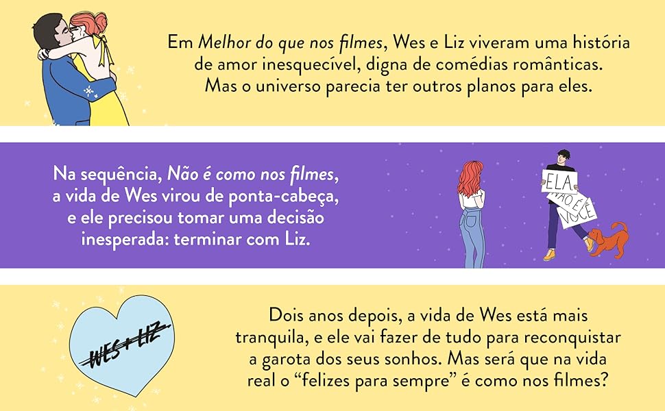 Não é como nos filmes; Lynn Painter; Melhor do que nos filmes; Romance; Editora Intrínseca