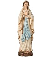 BC Estátua Católica de Nossa Senhora de Lourdes, Figura Mãe da Virgem Maria para Altar Doméstico, Religião...