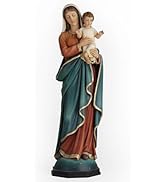 BC Madonna Católica e Estátua de Jesus Infantil, Virgem Maria Santa Mãe Interior Inspirador Home Déc...