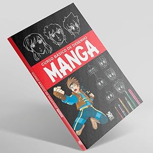 curso básico de desenho mangá livro para aprender a desenhar para iniciantes personagens de mangá