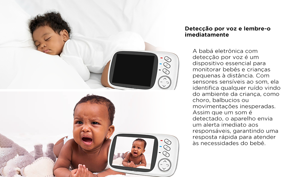 Baba Eletronica; Camera para Bebes; Monitor de Segurança