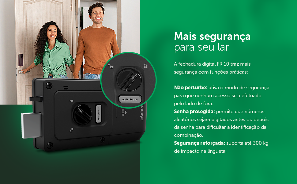 Fechadura digital que traz mais segurança e funções práticas para o dia a dia