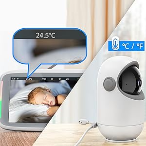 Baby Camera with Temperature Sensor