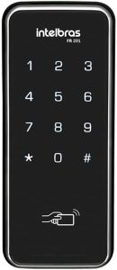 Fechadura Digital de Sobrepor Touch Screen FR 201 Intelbras