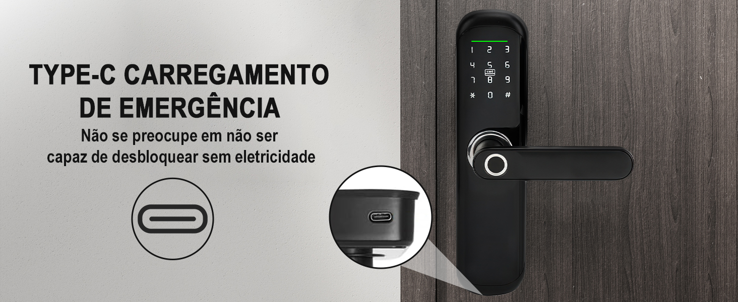 Fechadura ElectróNica Inteligente Da Porta
