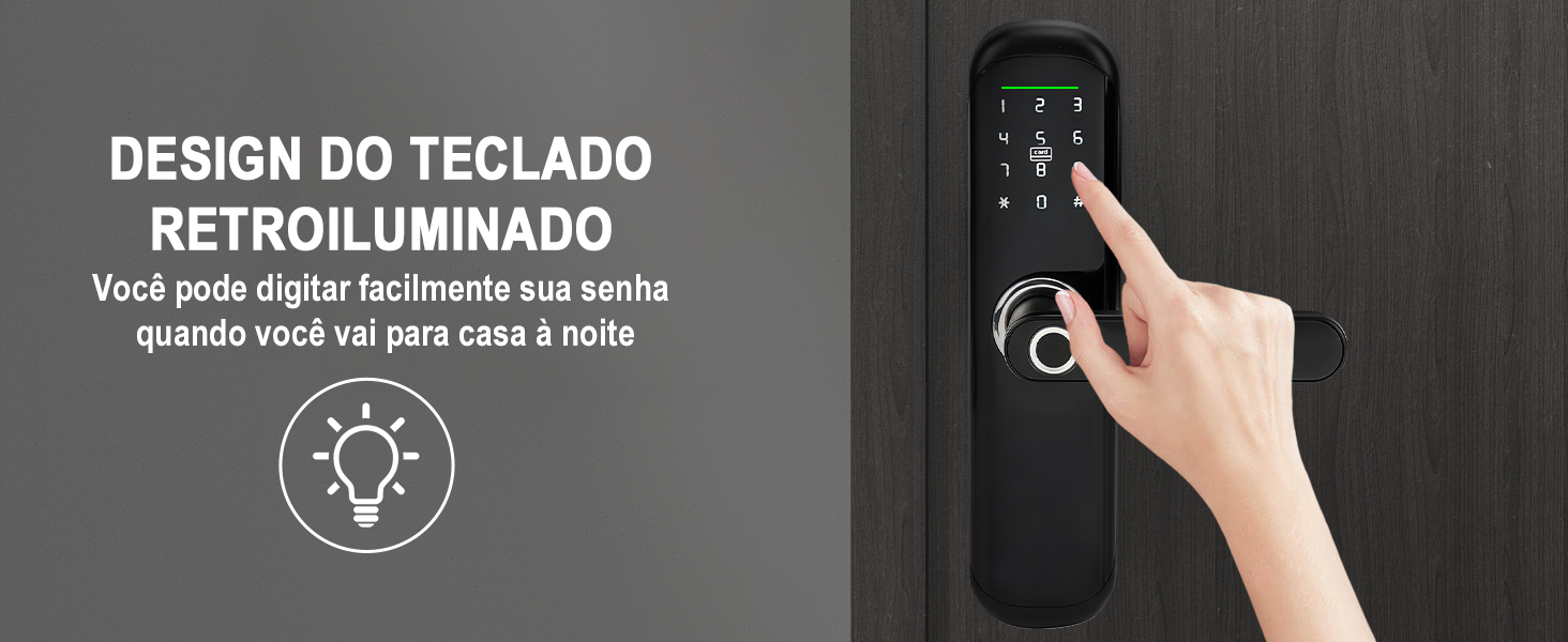 Fechadura ElectróNica Inteligente Da Porta