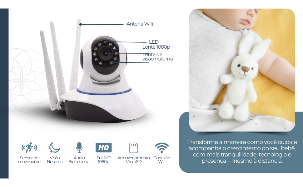 Câmera Babá Eletrônica