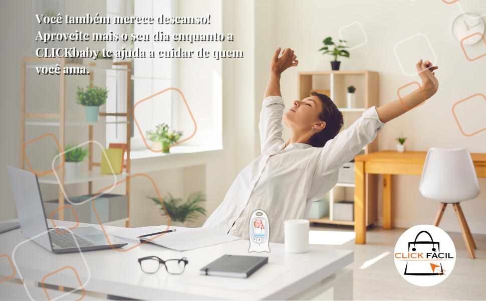 Babá eletrônica Monitor de bebe