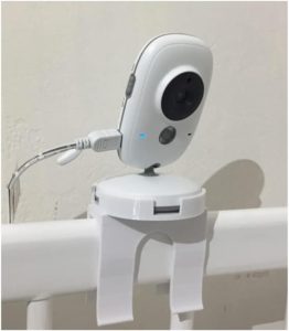Suporte para babá eletrônica de berço - médio
