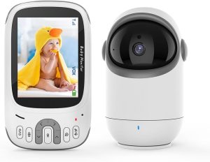 Babá Eletronica Câmera, 3.2" Monitores de Câmara de Vídeo,Visão noturna, conversa bidirecional, alcance de 260m/50m