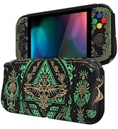 PlayVital ZealProtect Capa protetora para Nintendo Switch Lite, capa rígida ergonômica com aderência f...