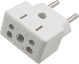 KIT 3 Adaptador De Tomada Universal 3 Pinos Benjamin 10A/20A Para 2 e 3 Pinos Bivolt 110V/220V Para Secadores Chapinhas Air Fryer Fritadeiras Aquecedores Pacote com 3 Unidades LINHA PREMIUM DUPIN