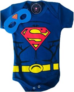 BODY BEBE SUPER HEROIS-TEMATICO-MESVERSARIO