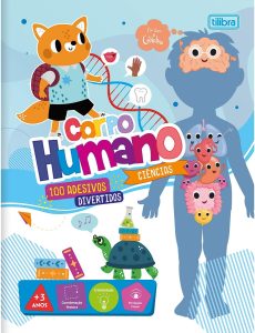 Tilibra - Cartilha de Atividades de Ciências - Corpo Humano Académie 8 Folhas