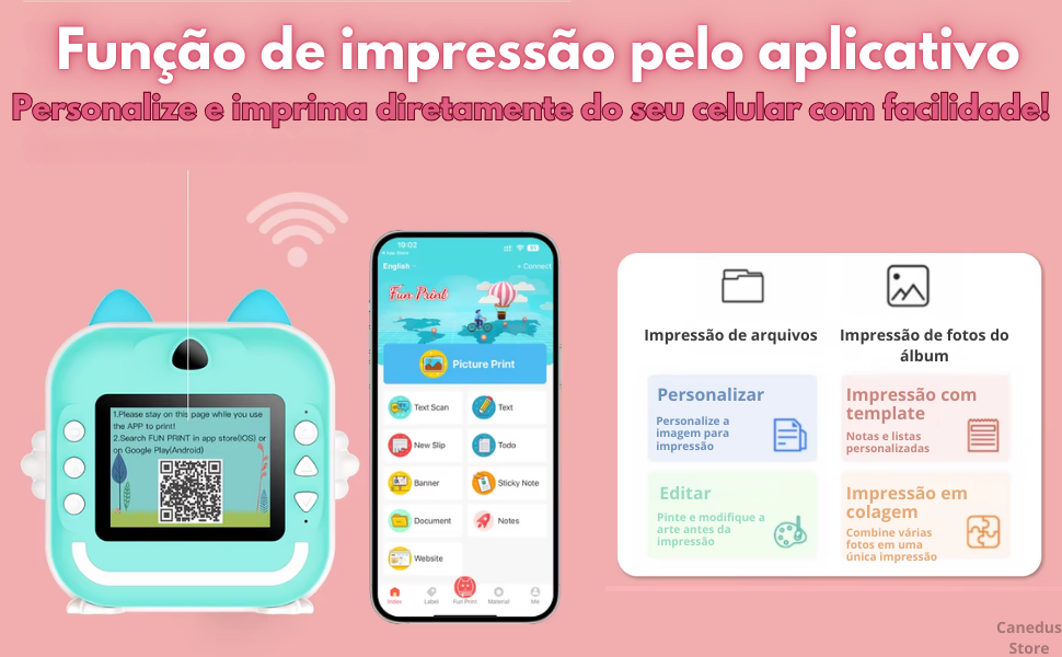 câmera instantânea