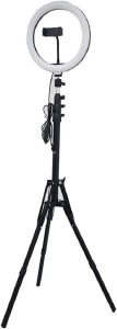 Iluminador Led Ring Light 26cm Com Tripé Profissional Teem