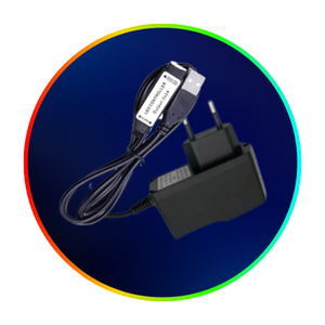 Fita LED Colorida RGB 5050 + Controle + Fonte 5 metros