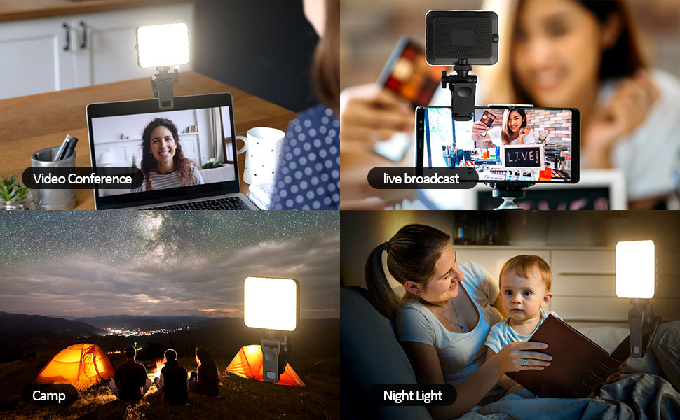 Iluminação de gravação de vídeo