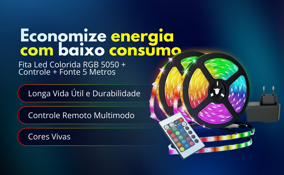 Economize energia com baixo consumo