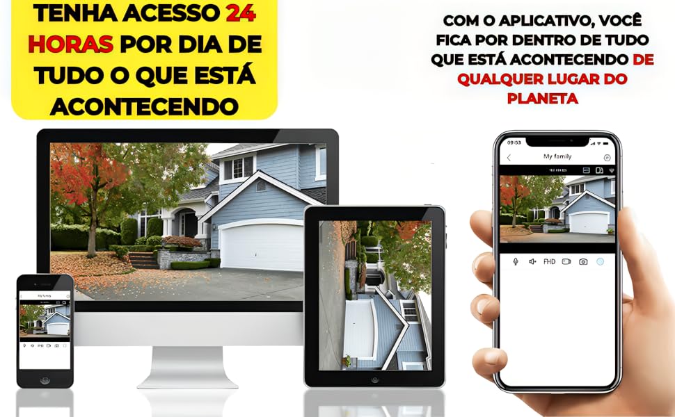 camera de segurança externa