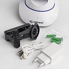 câmera, babá, robô