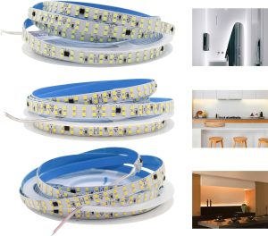 Fita Led Direta Dupla 240leds/m Rolo 10m 220v Não Usa Fonte (Branco Frio 220v)