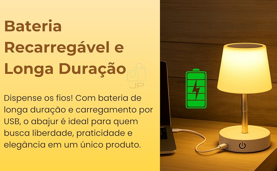 Luminária, Abajur mesa, recarregavel, quarto abajur, sala, decoração