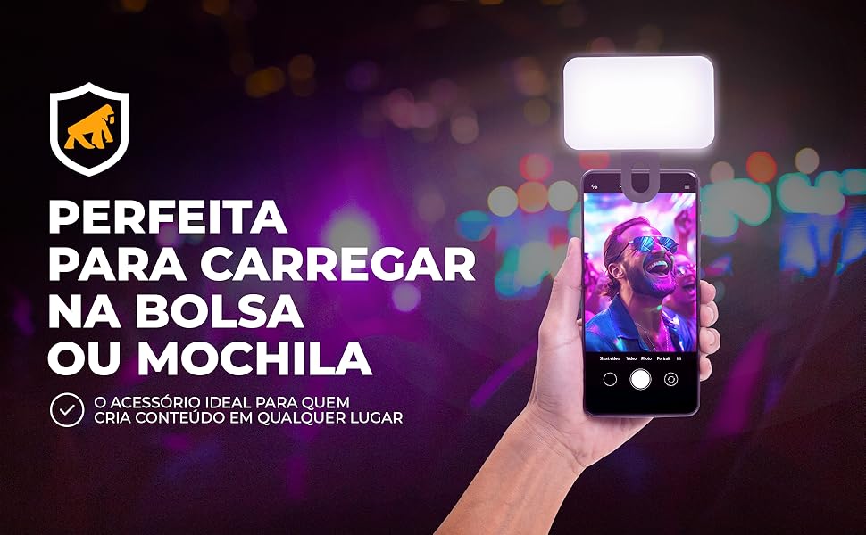 luz de selfie - módulo 5