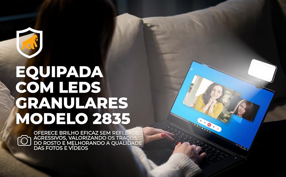 luz de selfie - módulo 4
