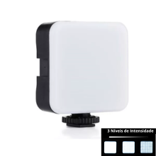 Tripé Celular para Gravar; Luz LED; Kit Iluminação Alta Qualidade;