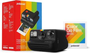 Polaroid Go Generation 2 - Mini Câmera Instantânea + Pacote de Filme (16 Fotos Incluídas) - Preto (6280)