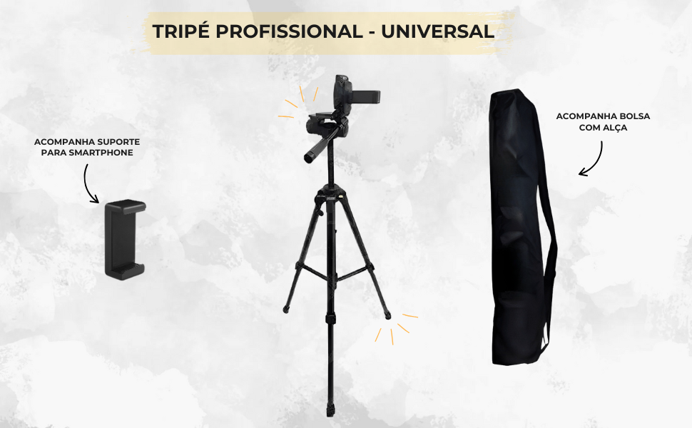 TRIPÉ, TRIPE, TRIPÉ PROFISSIONAL, TRIPÉ UNIVERSAL, TRIPÉ CELULAR, TRIPÉ TRIPOD MONOPOD SMARTPHONE