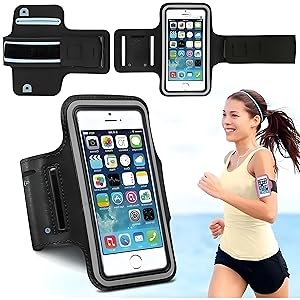 Braçadeira Esportiva Para Celular; Braçadeira Neoprene Ajustável