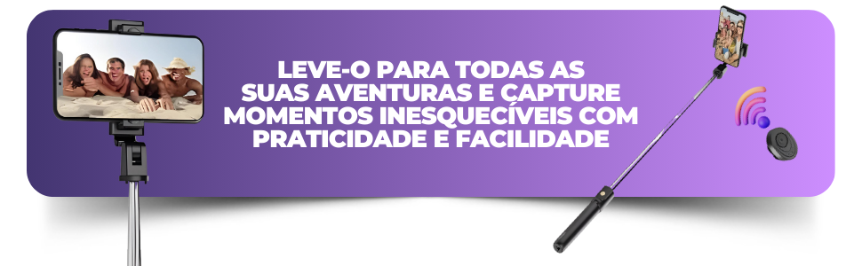 Leve-o para todas suas aventuras e capture momentos inesquecíveis com facilidade