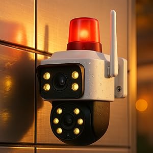 Câmera De Segurança Wi-Fi; Câmera 360° Com Visão Noturna