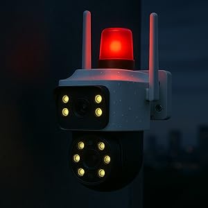Câmera De Segurança Wi-Fi; Câmera 360° Com Visão Noturna