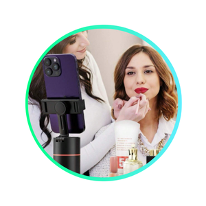 Rotação Completa de 360° e Suporte Articulado